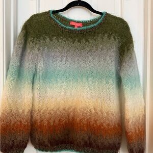 Earthy Tones Gradient Women's Sweater